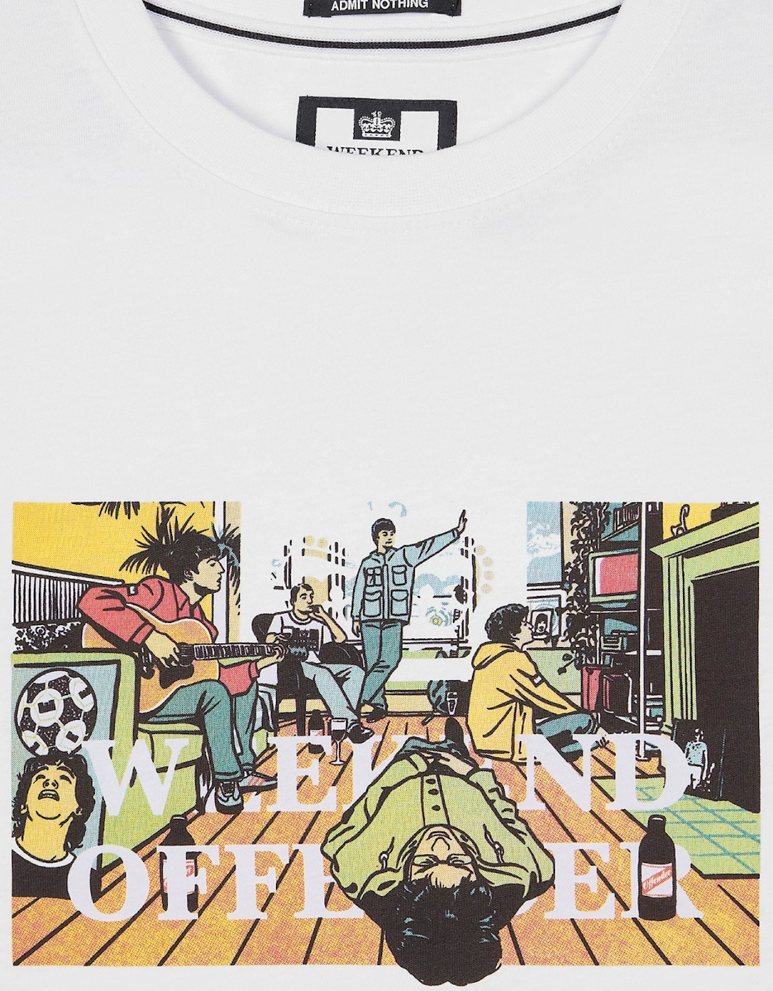 Weekend Offender Mens T Shirts Stratford Cotton Tee