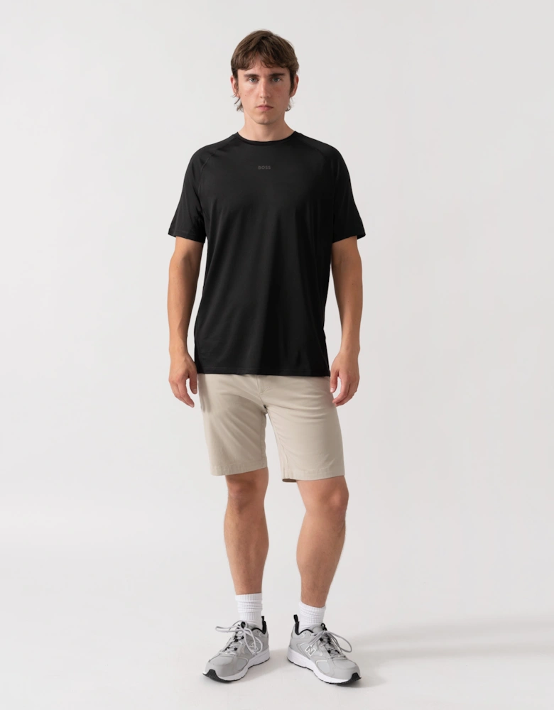BOSS Green Tee Active Mens T-Shirt - Black 001
