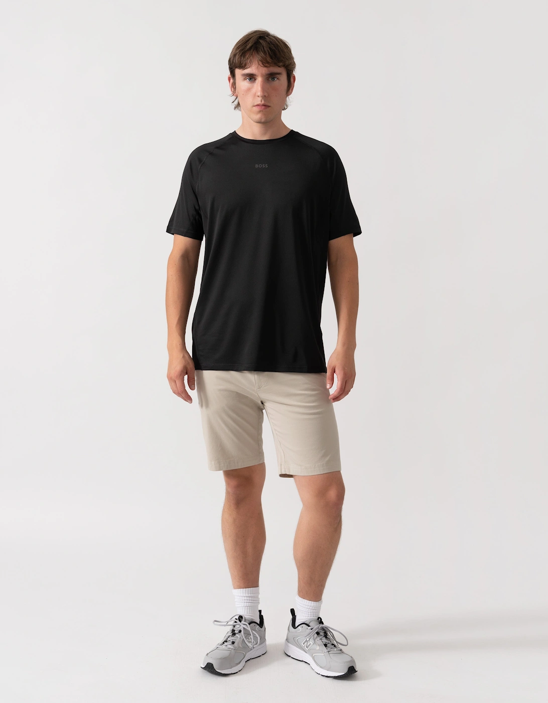 BOSS Green Tee Active Mens T-Shirt - Black 001