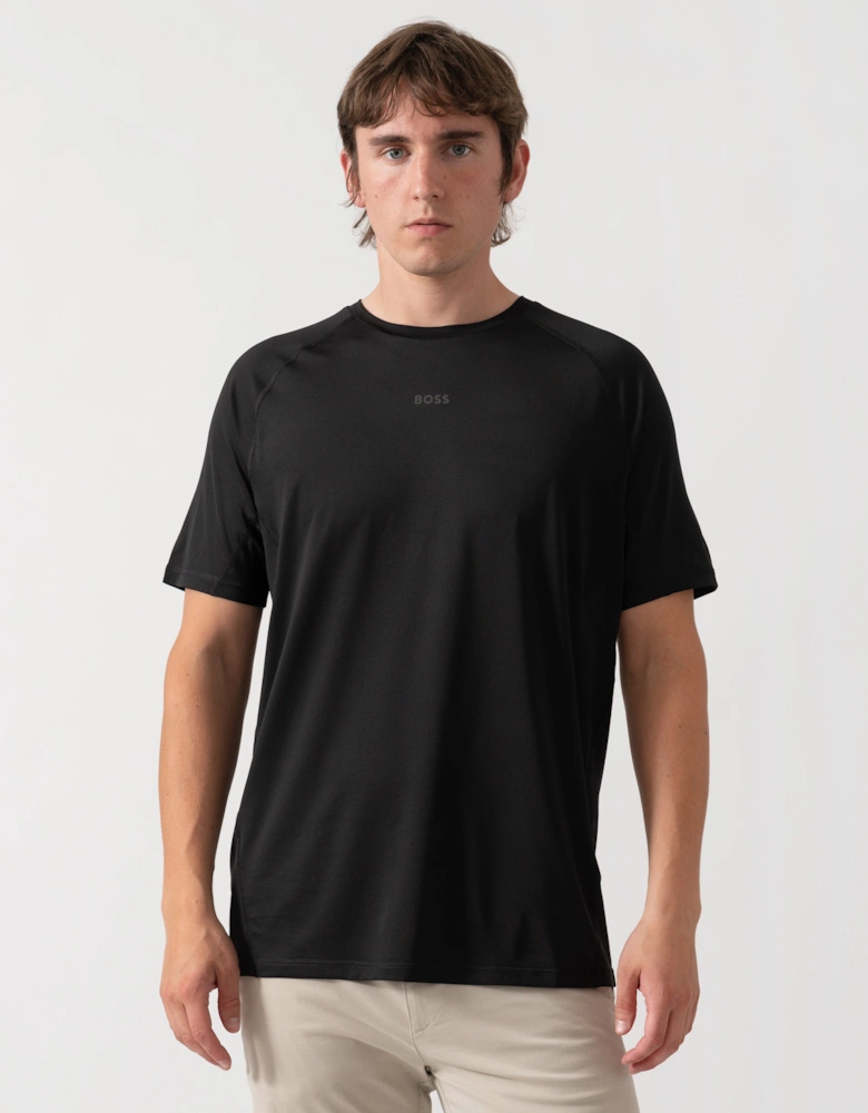 BOSS Green Tee Active Mens T-Shirt - Black 001