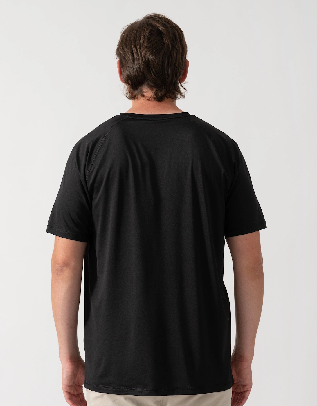 BOSS Green Tee Active Mens T-Shirt - Black 001