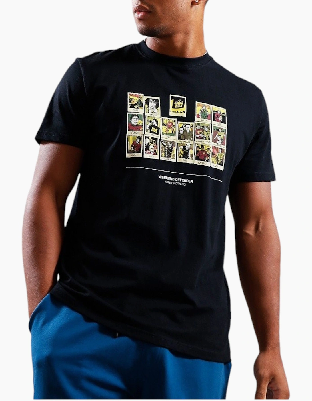 Weekend Offender Mens T Shirts Polaroid Summer Top, 5 of 4
