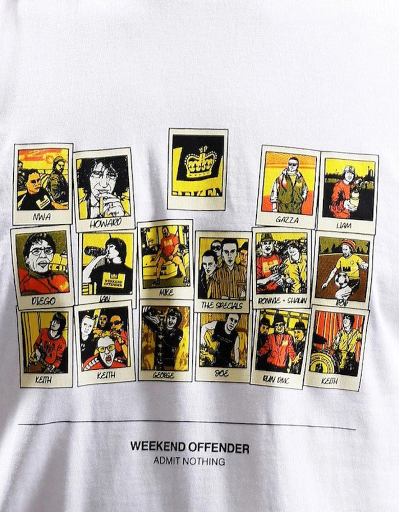 Weekend Offender Mens T Shirts Polaroid Summer Top