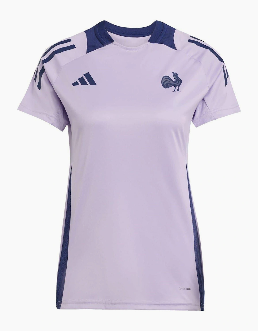Adidas Women's Purple / Performance France Ffr Jersey - Size: 14 Uk