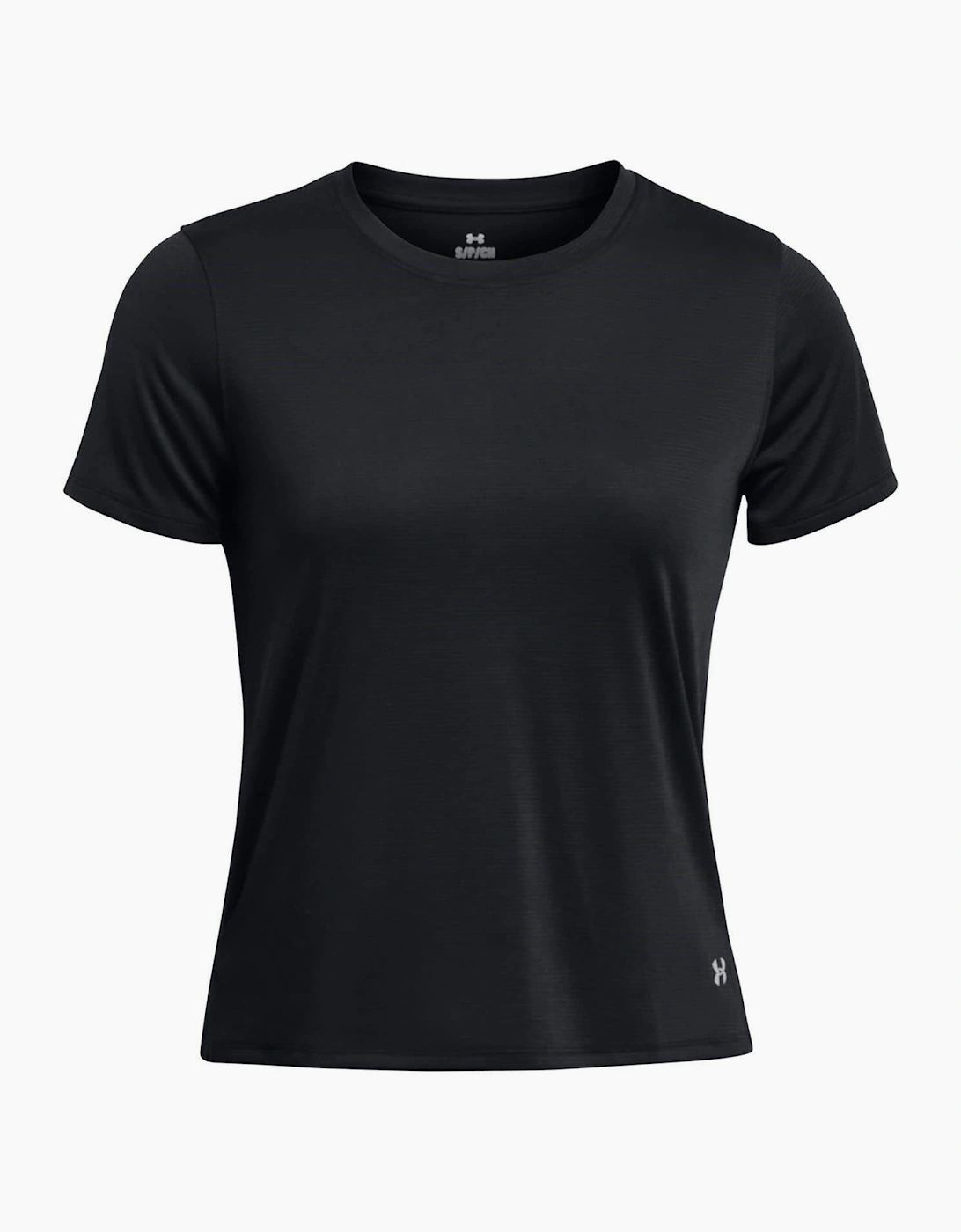 Under Armour Women's Black / Streaker Running Top - Size: 16 Uk