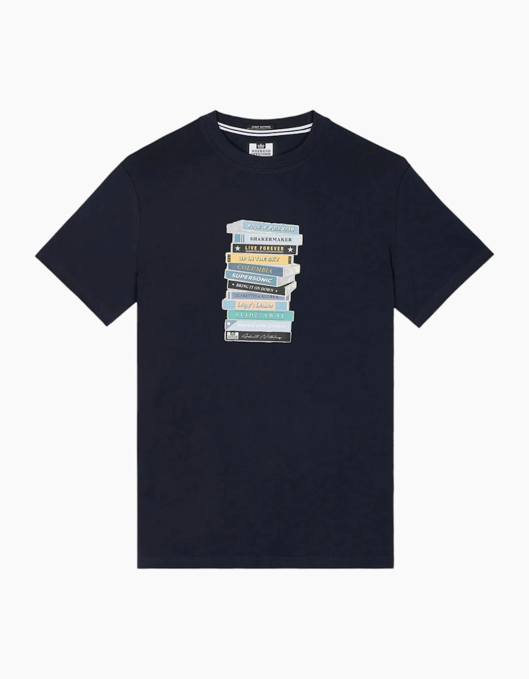 Weekend Offender Mens T Shirts Cassetes Graphic Top, 4 of 3