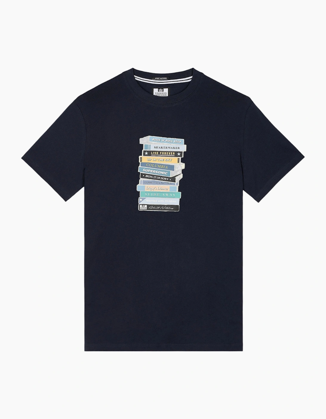 Weekend Offender Mens T Shirts Cassetes Graphic Top, 4 of 3