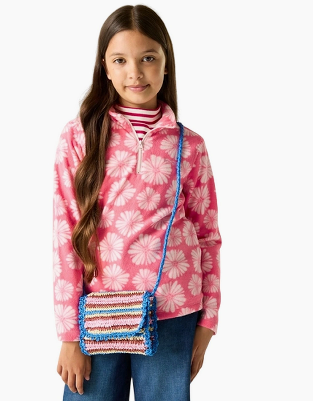 Regatta Childrens/Kids Hot Shot II Flower Fleece Top