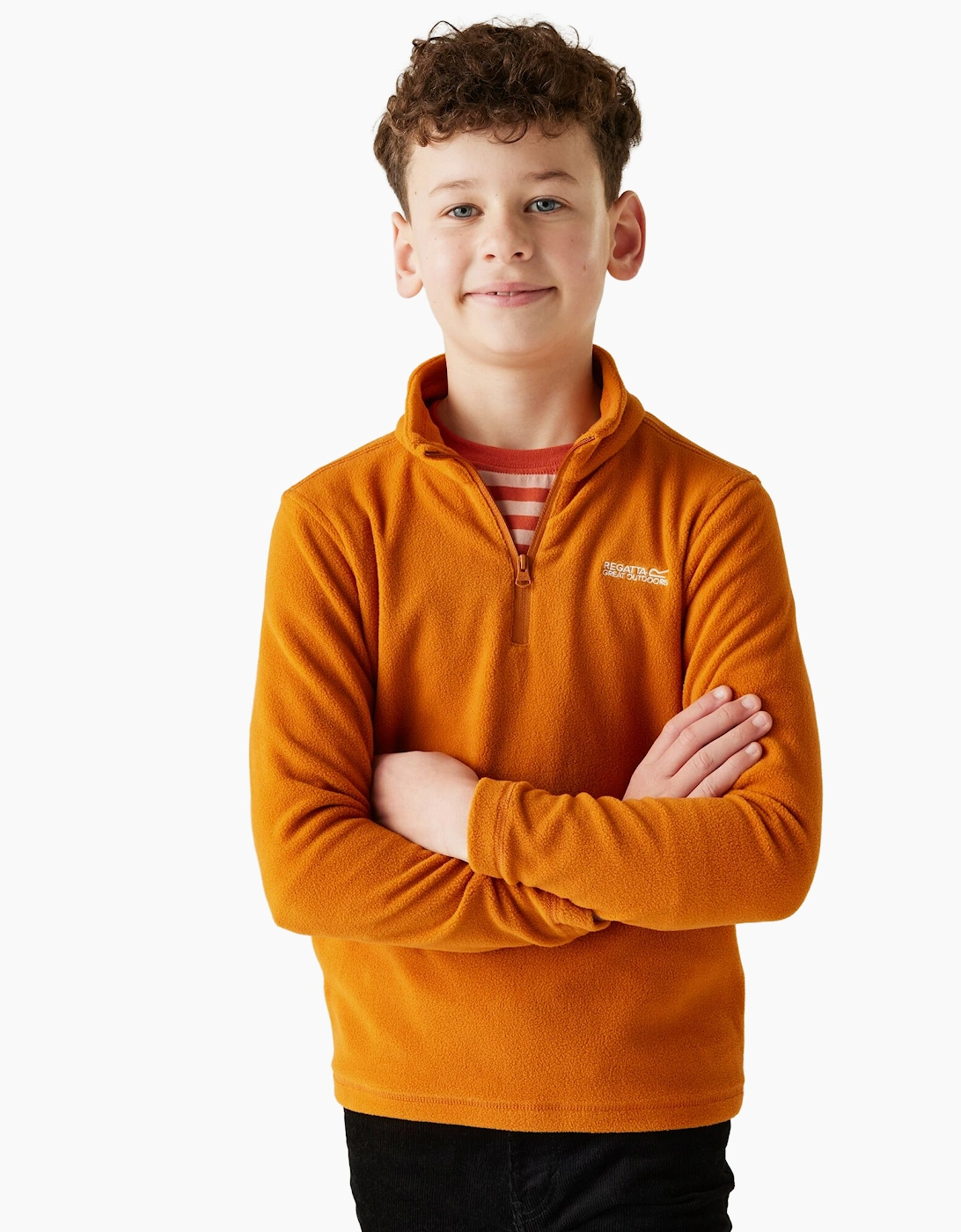 Regatta Great Outdoors Childrens/Kids Hot Shot II Half Zip Fleece Top