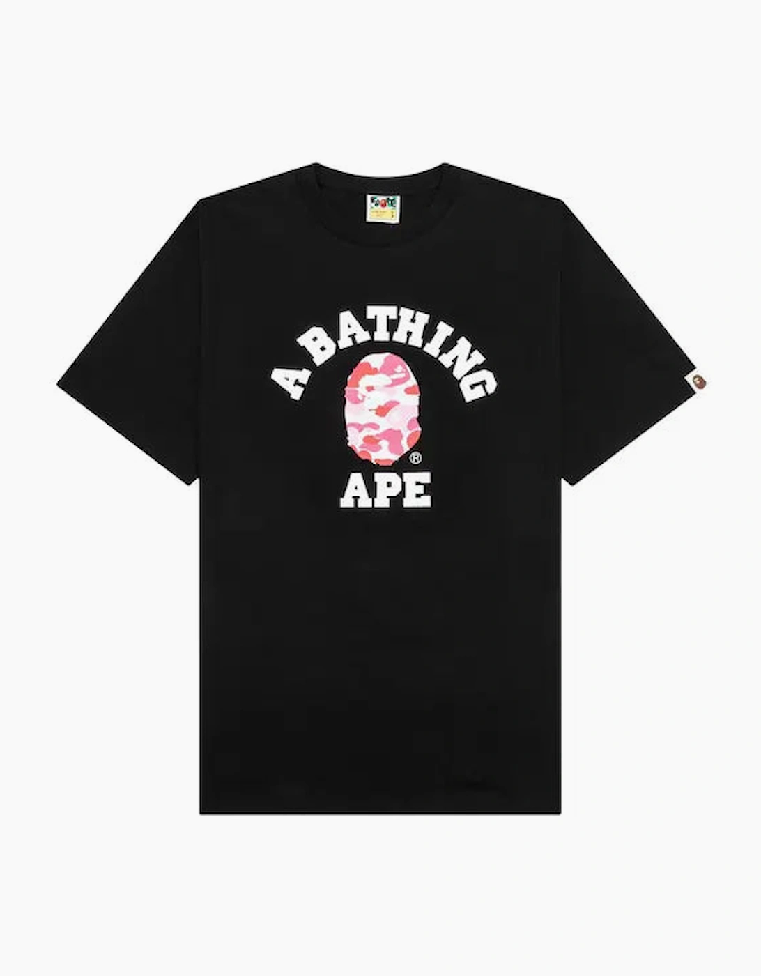 BAPE ABC College Tee Black/Pink