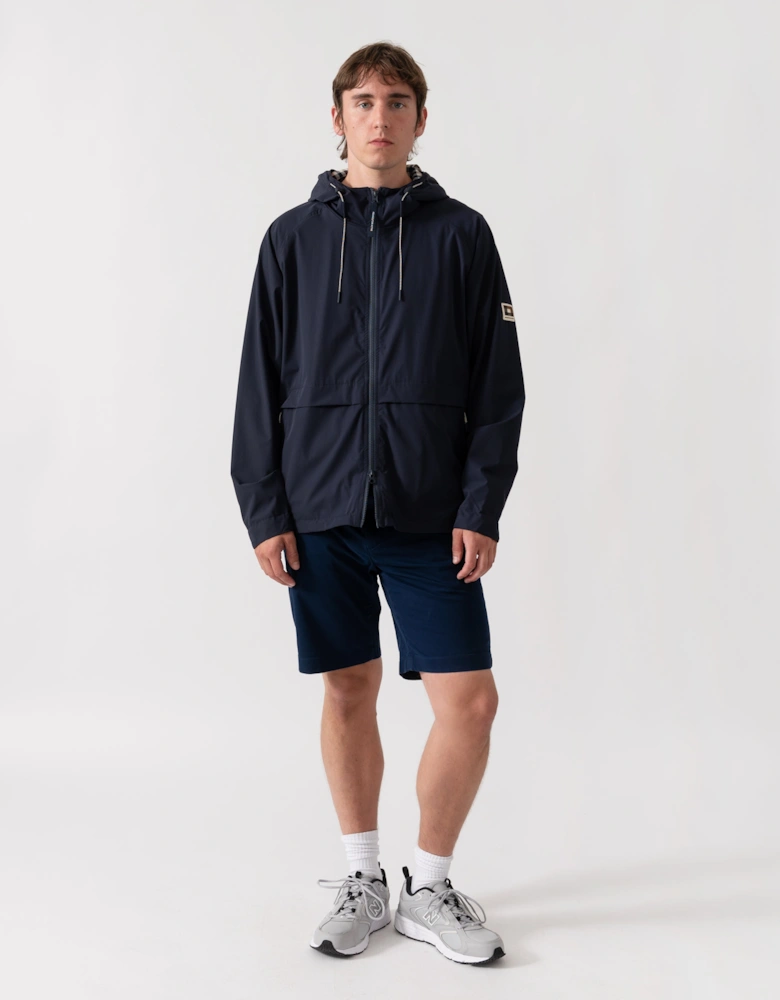 Aquascutum Mens Shell SP Hooded Jacket - Navy 11