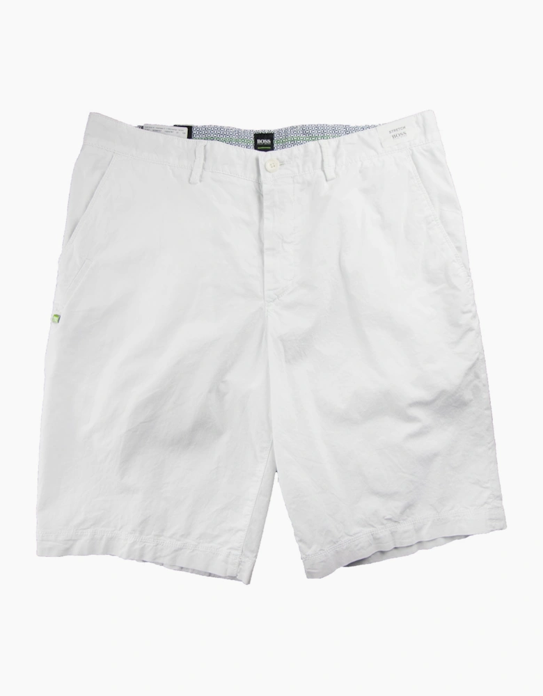 Hugo Boss Bright-D Chino Shorts White
