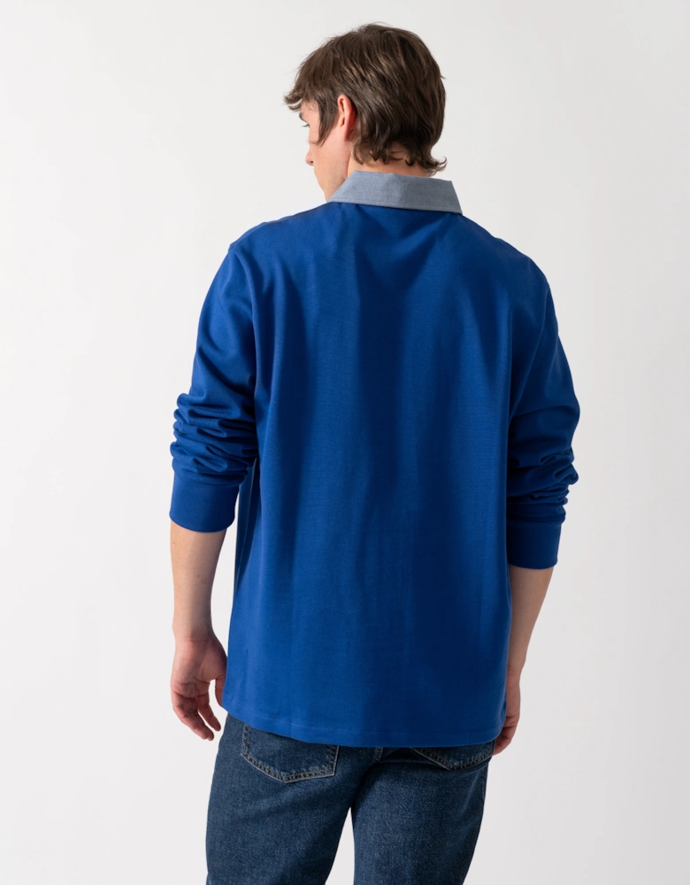 GANT Mens Regular Fit Chambray Heavy Rugger - 435 Crisp Blue