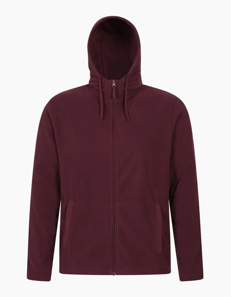 Mountain Warehouse Mens Camber Fleece Full Zip Hoodie