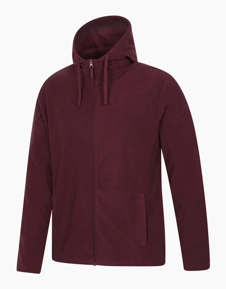 Mountain Warehouse Mens Camber Fleece Full Zip Hoodie