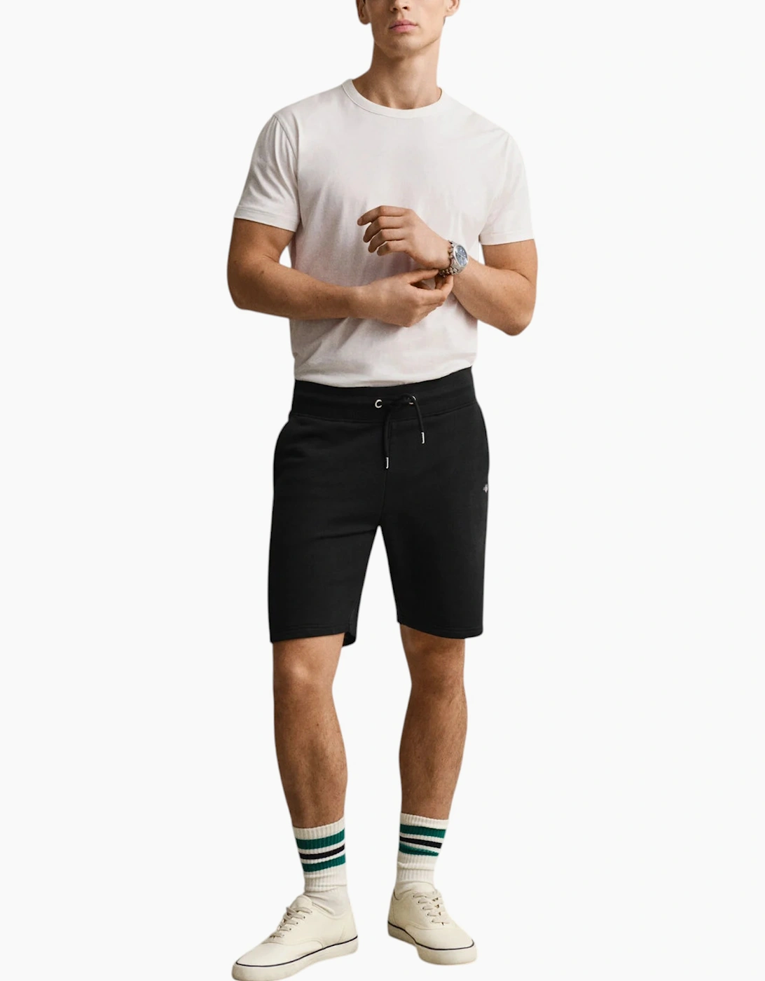 Gant Shield Mens Shorts Sweat Regular Fit Cotton