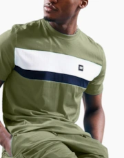 Olive/White