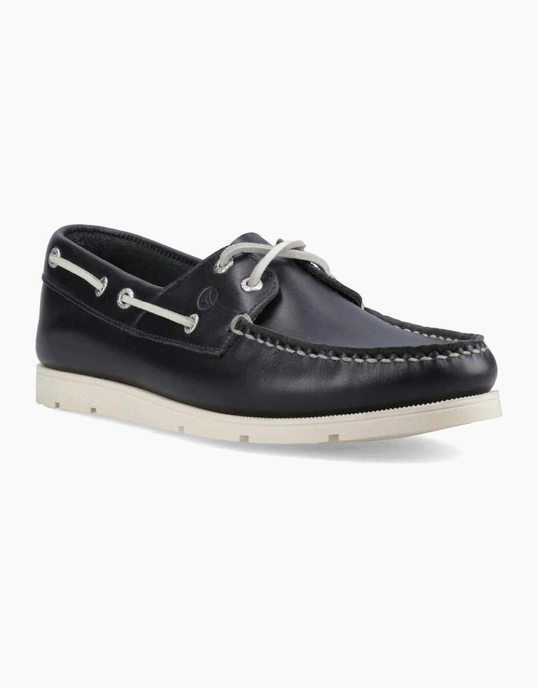 Oakland 2 Eye Mens Boat Shoes, 6 of 5