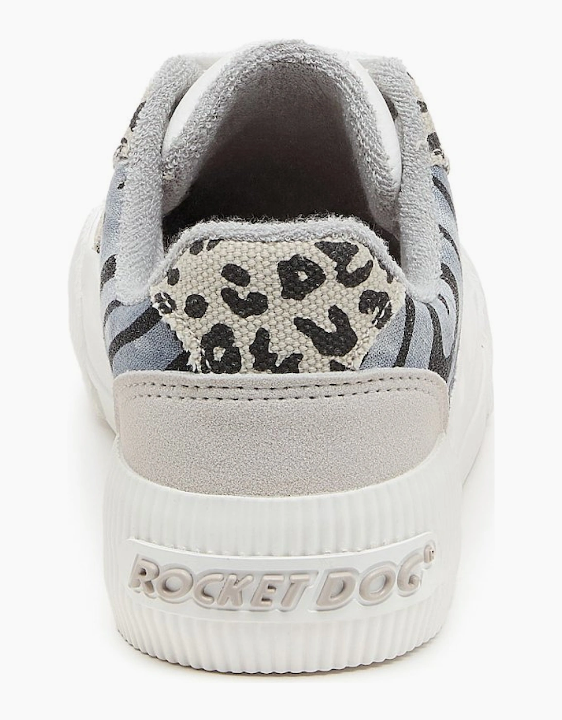 Cheery Blocked Animal Womens Trainers