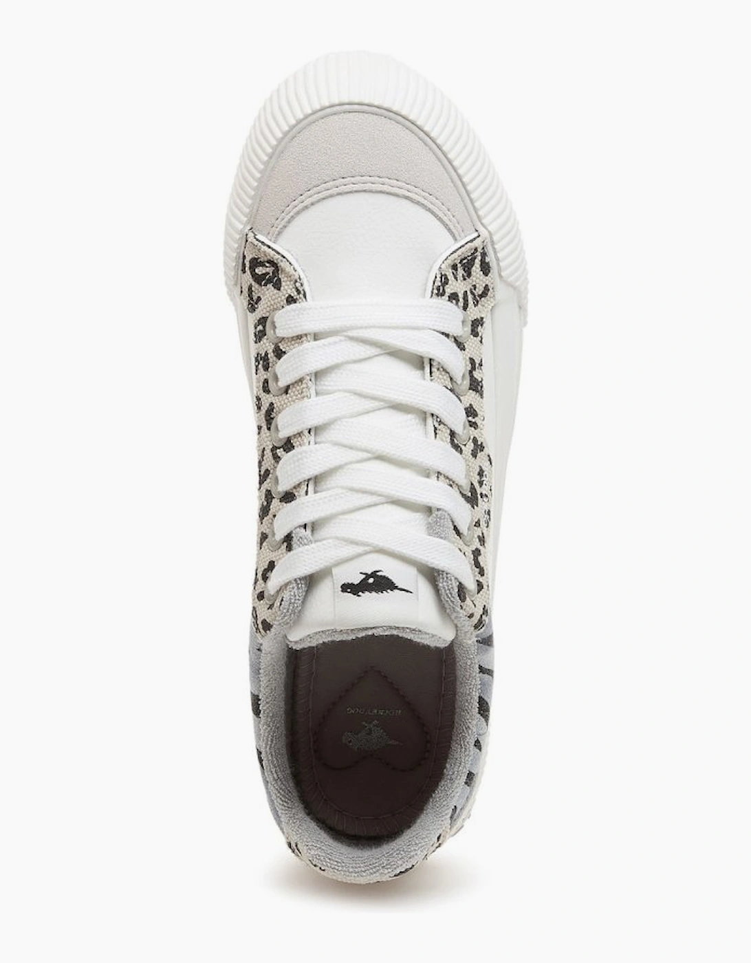 Cheery Blocked Animal Womens Trainers