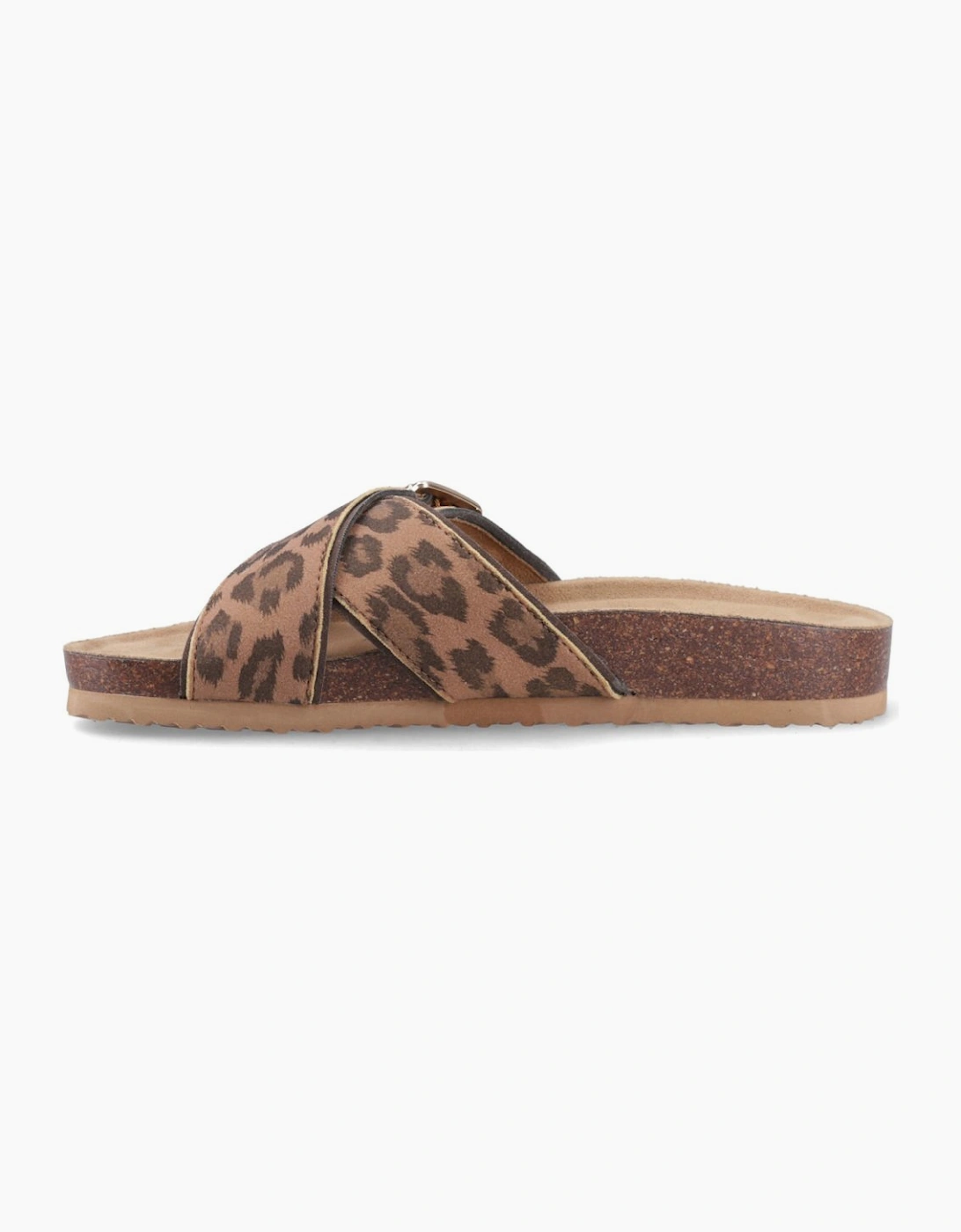 Annie Tigg Leopard Womens Sandals