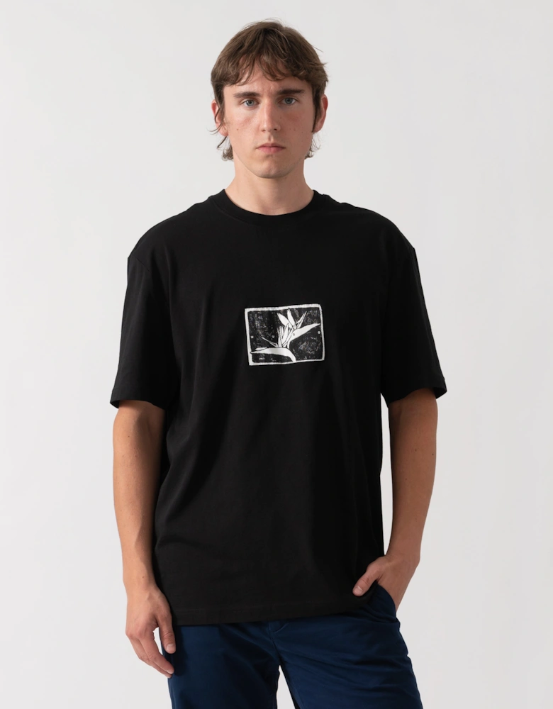 HUGO Darise Mens T-Shirt - Black 002