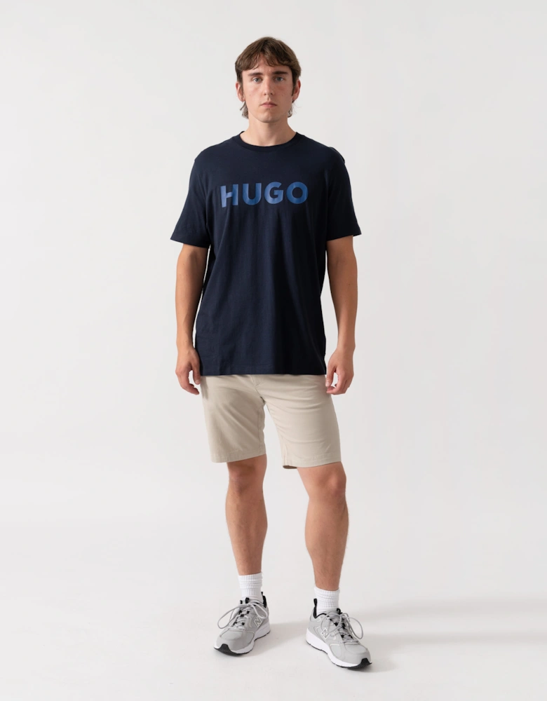 HUGO Dulivio Mens T-Shirt - Dark Blue 407