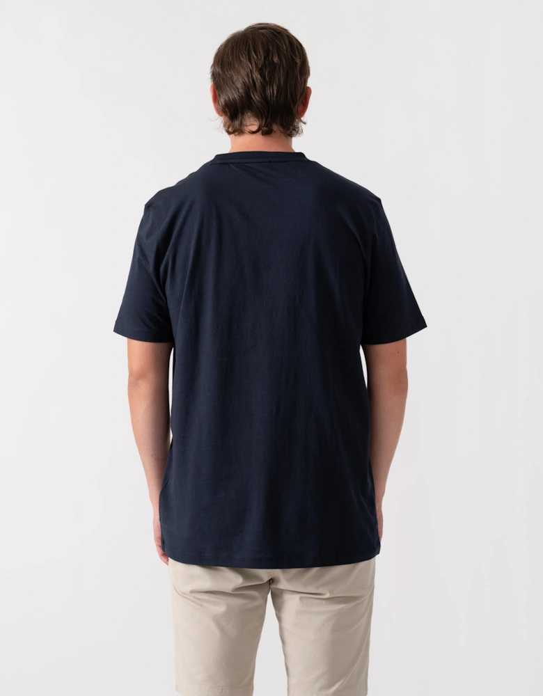 HUGO Dulivio Mens T-Shirt - Dark Blue 407