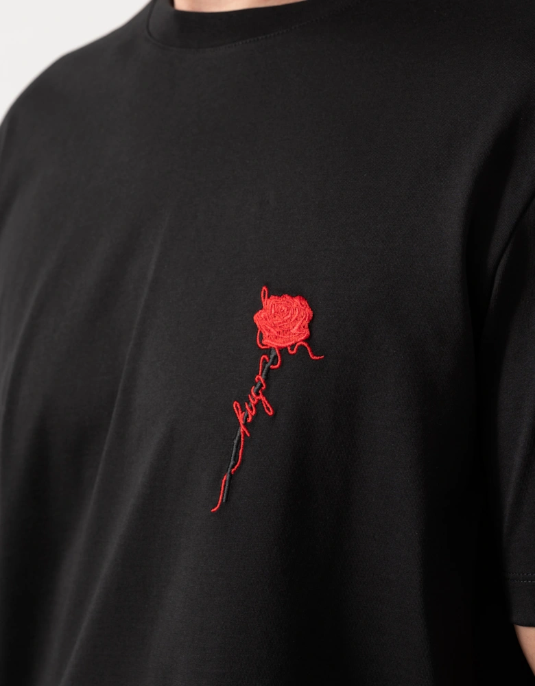 HUGO Diflow Mens T-Shirt - Black 001