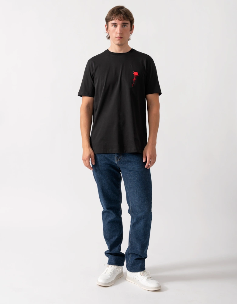 HUGO Diflow Mens T-Shirt - Black 001