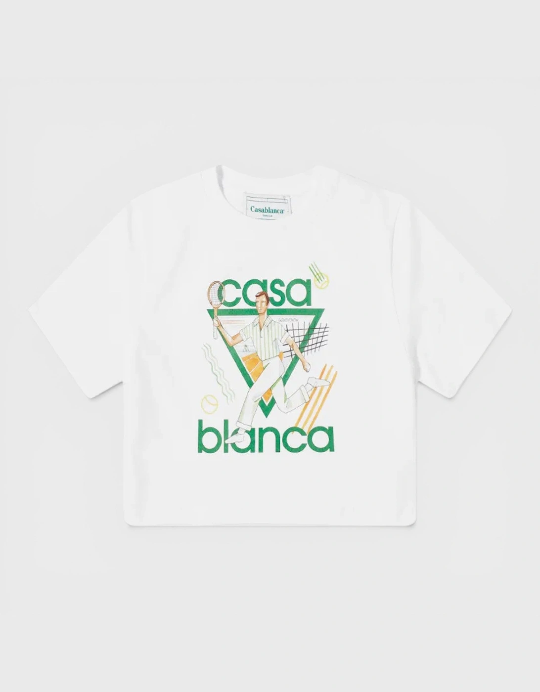 Casablanca Casablanca Women's Le Jeu Printed Baby T-Shirt White