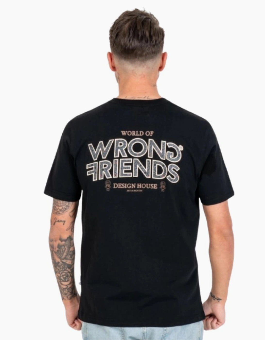 Wrong Friends Zamora Black T-Shirt