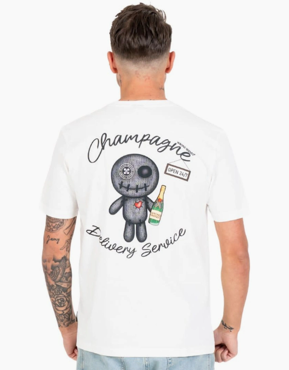 Wrong Friends Tulsa Coconut White T-Shirt