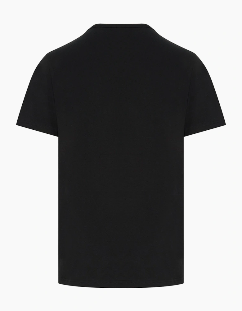 Blur Cotton T-Shirt Black
