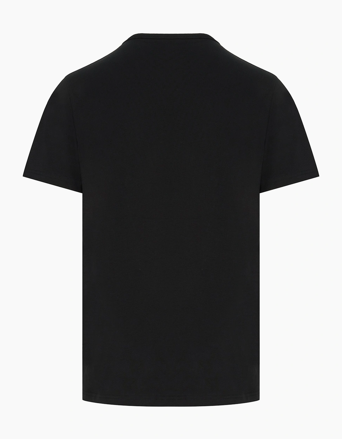 Blur Cotton T-Shirt Black