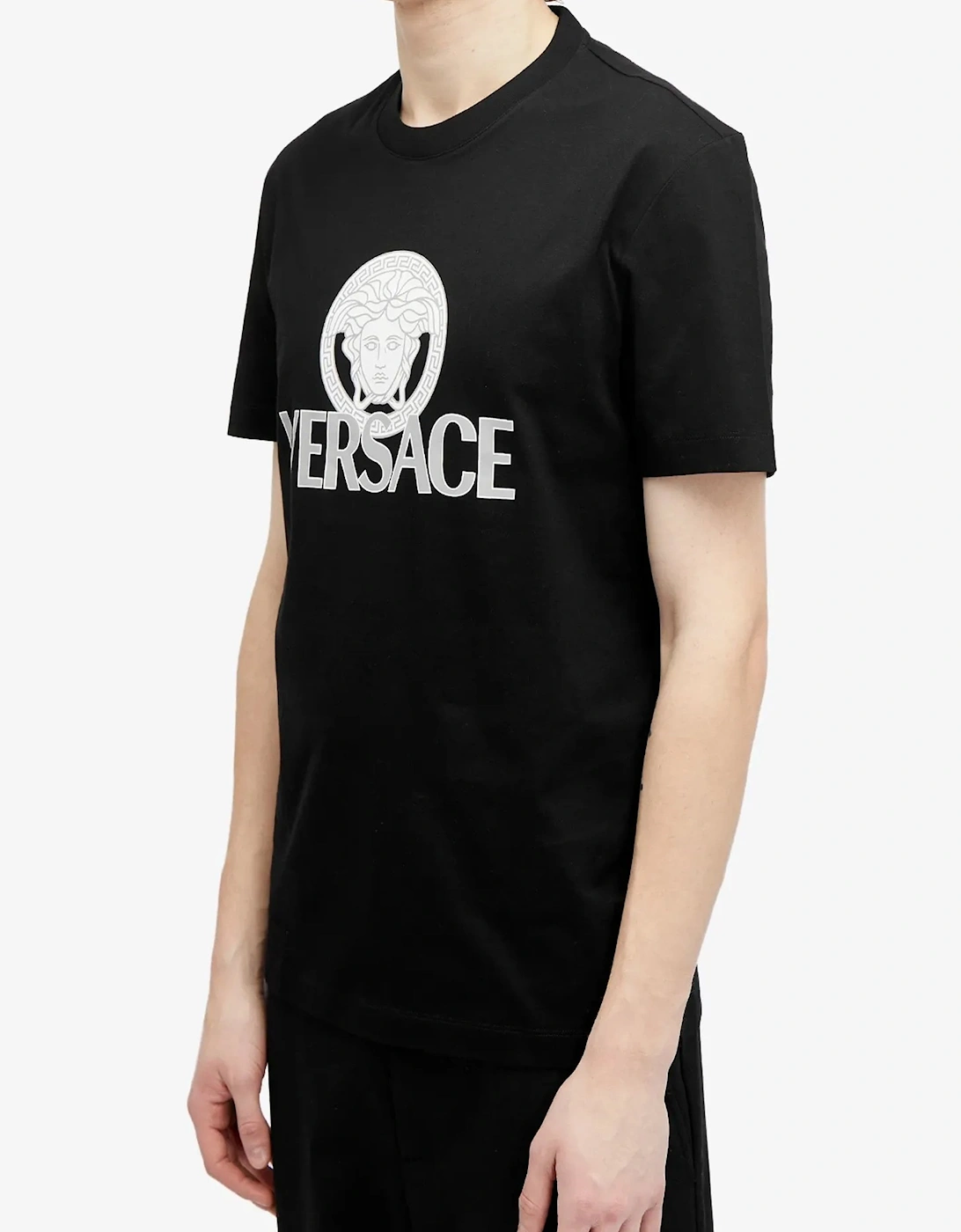 Medusa Logo Head T-Shirt Black