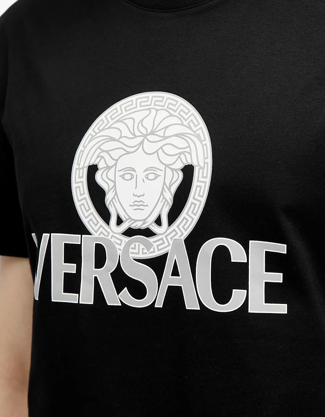 Medusa Logo Head T-Shirt Black