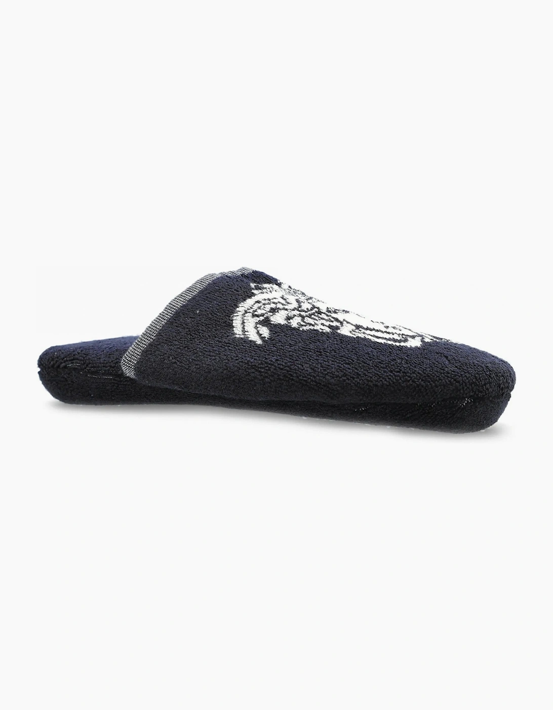 Bath Slippers Terrymedusa Jacquard Blue