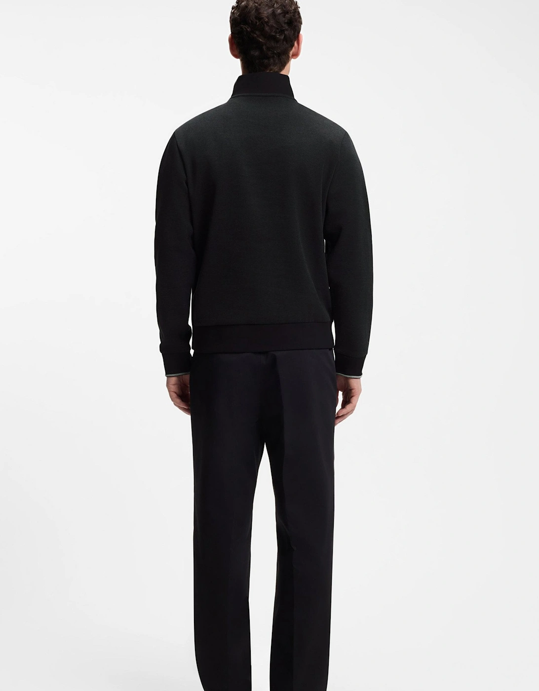 H Sidney 80 Cardigan Black