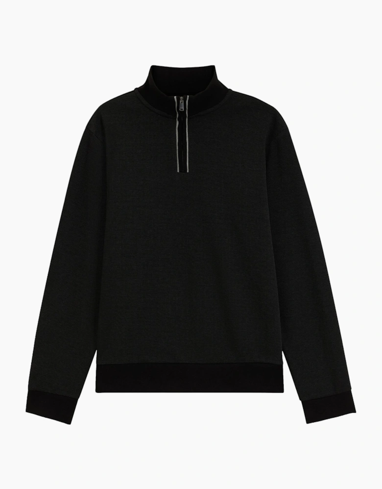 H Sidney 80 Cardigan Black