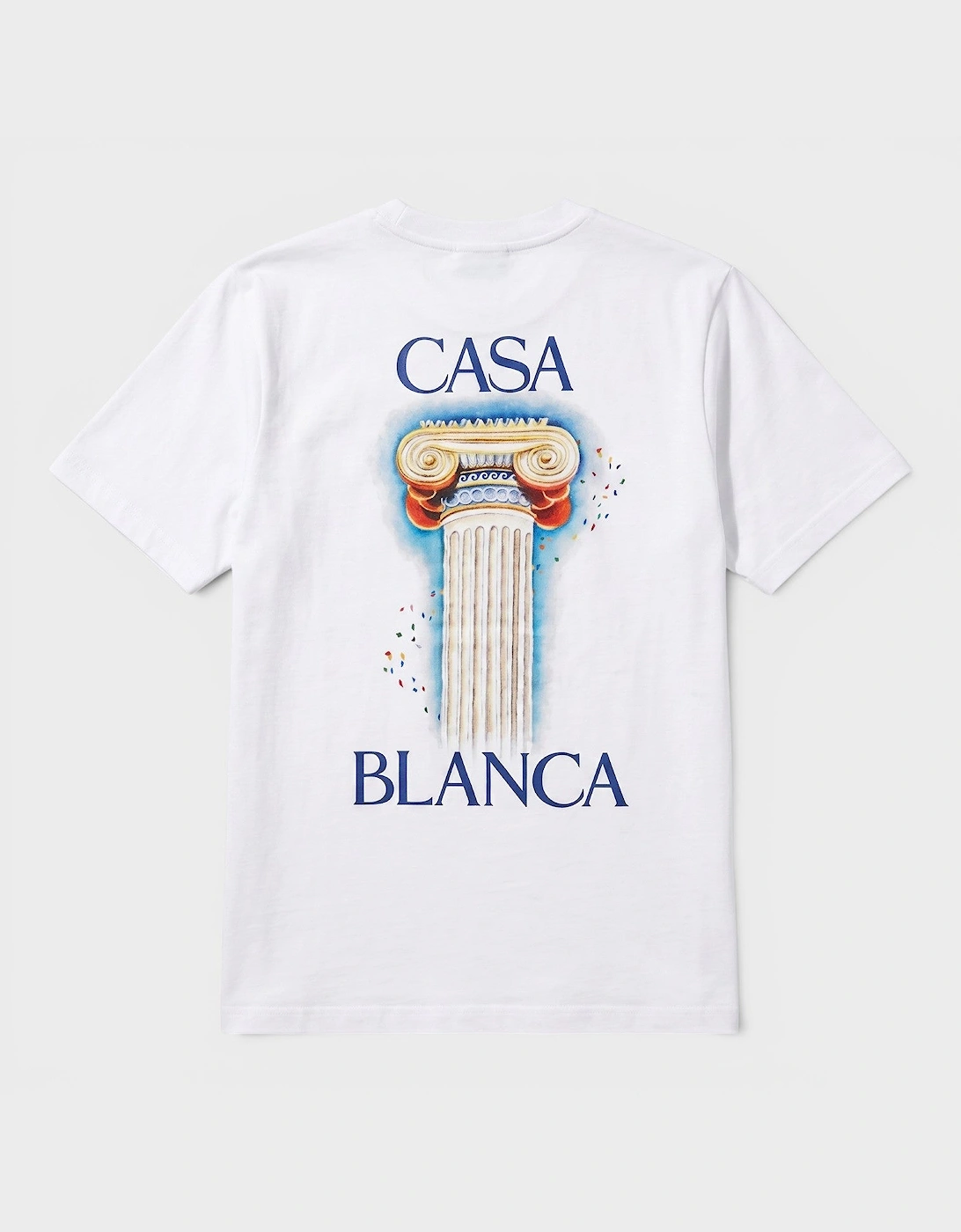 Printed T-Shirt La Colomne White