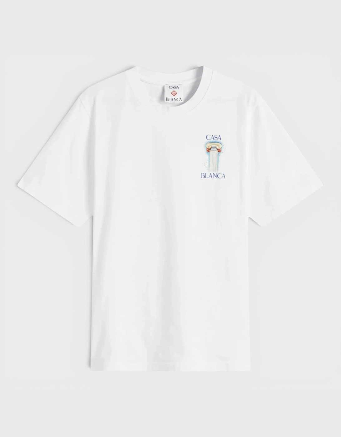 Printed T-Shirt La Colomne White
