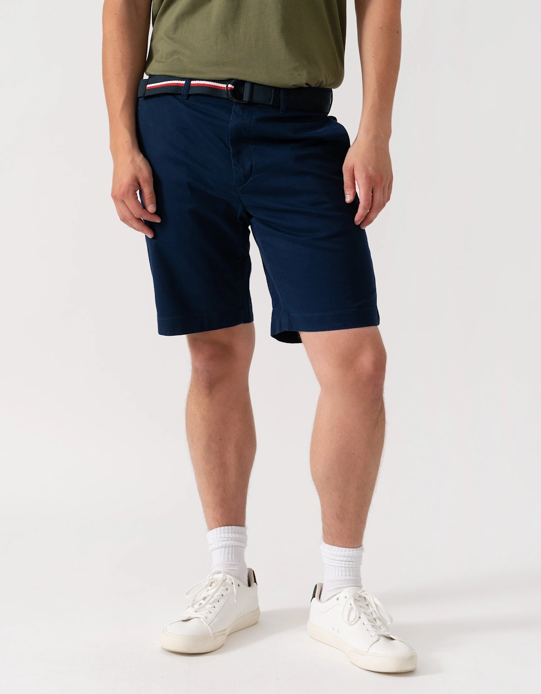 Tommy Hilfiger Denton 9.5" Essential Mens Twill Shorts - Carbon Navy, 5 of 4