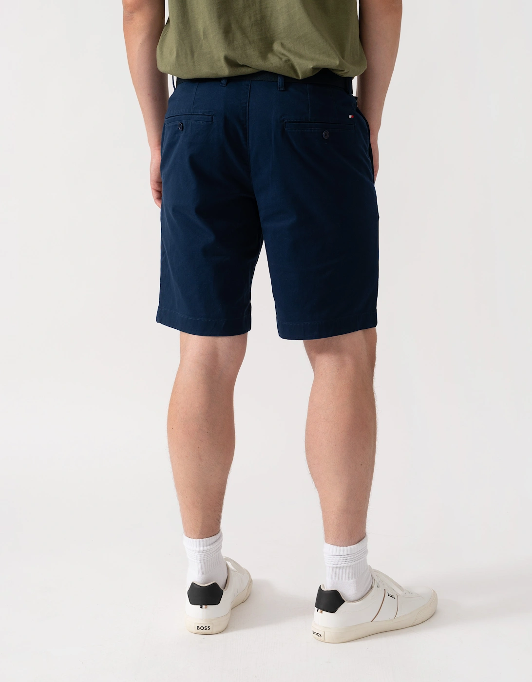 Tommy Hilfiger Denton 9.5" Essential Mens Twill Shorts - Carbon Navy