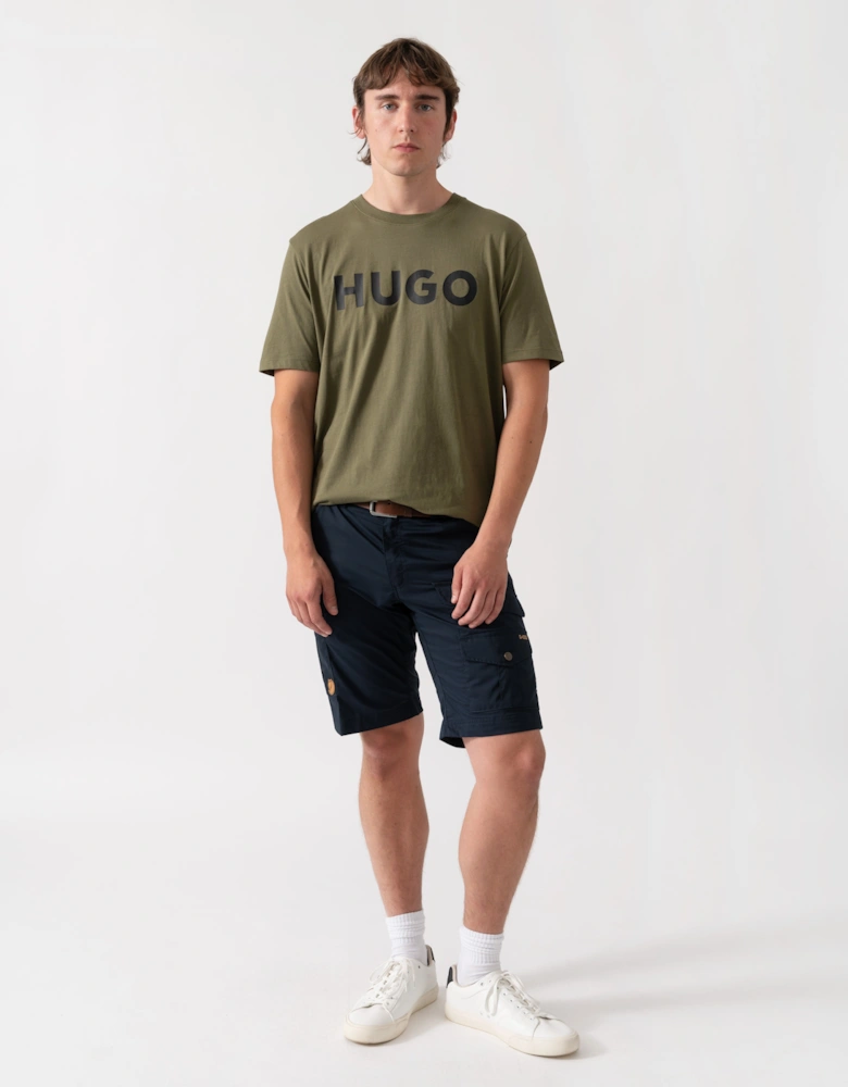 HUGO Dulivio Mens T-Shirt - Open Green 388