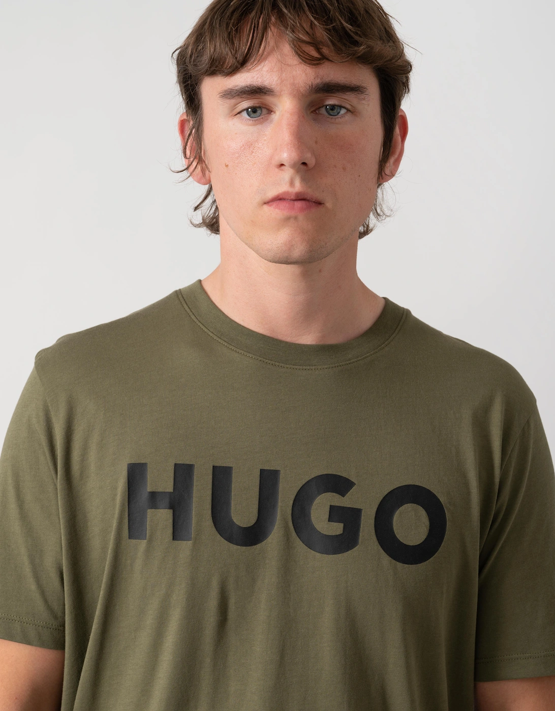 HUGO Dulivio Mens T-Shirt - Open Green 388