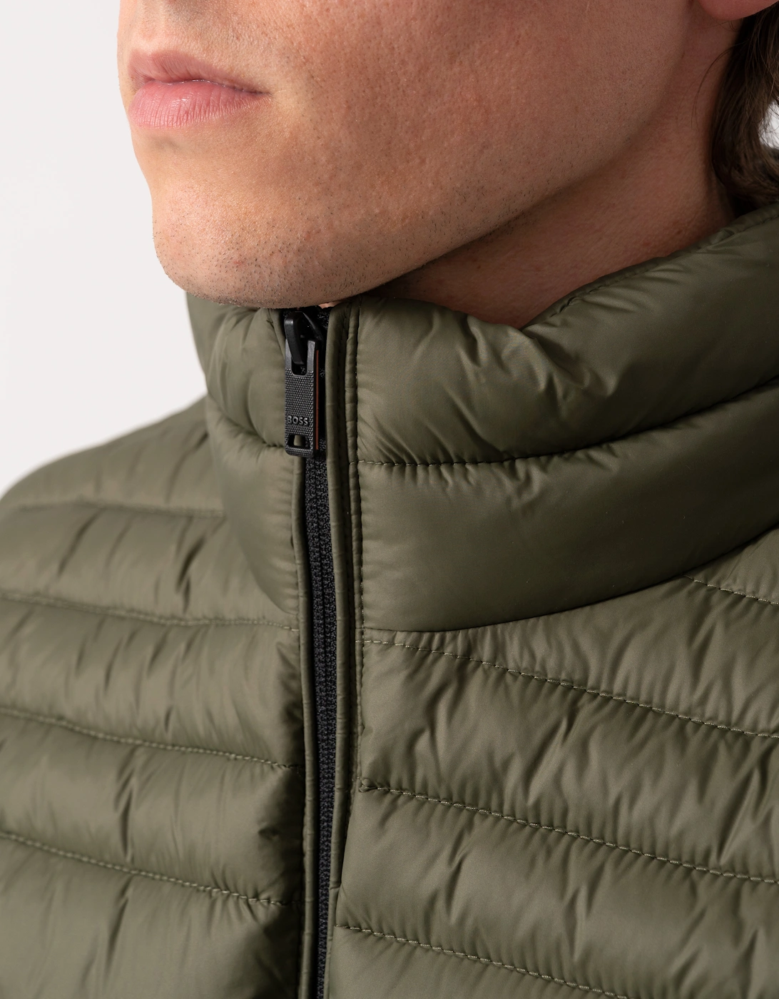 BOSS Orange Odeno 2 Mens Gilet - Bright Green 325