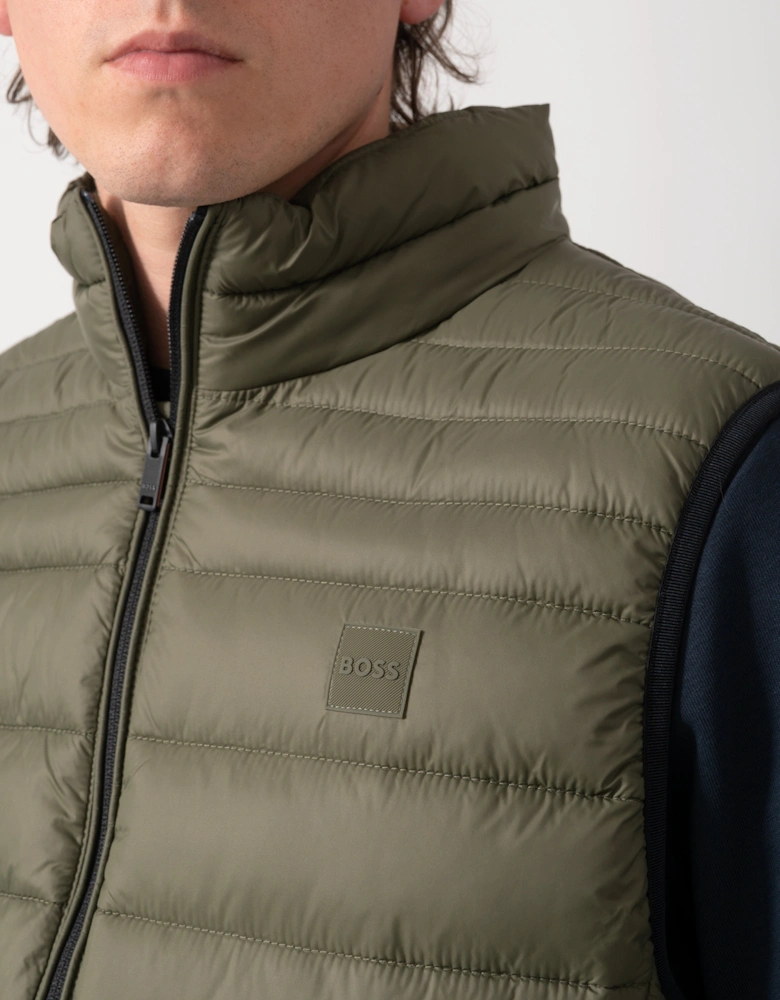 BOSS Orange Odeno 2 Mens Gilet - Bright Green 325