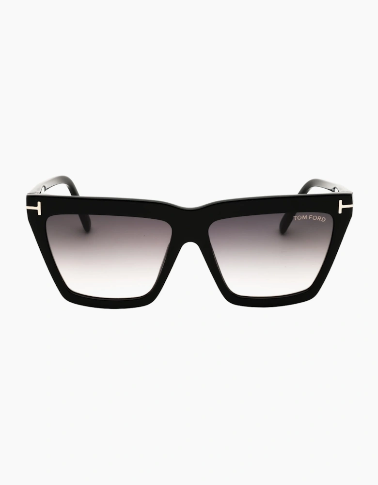 Tom Ford Shiny Black Sunglasses