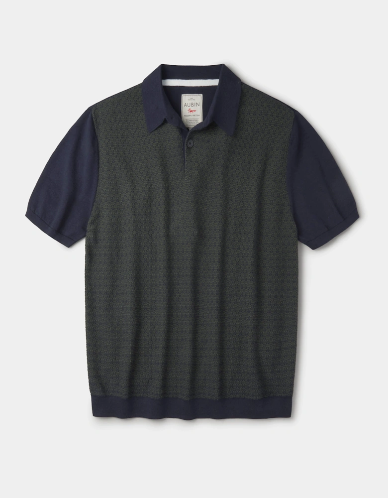 Coleridge Textured Front Polo